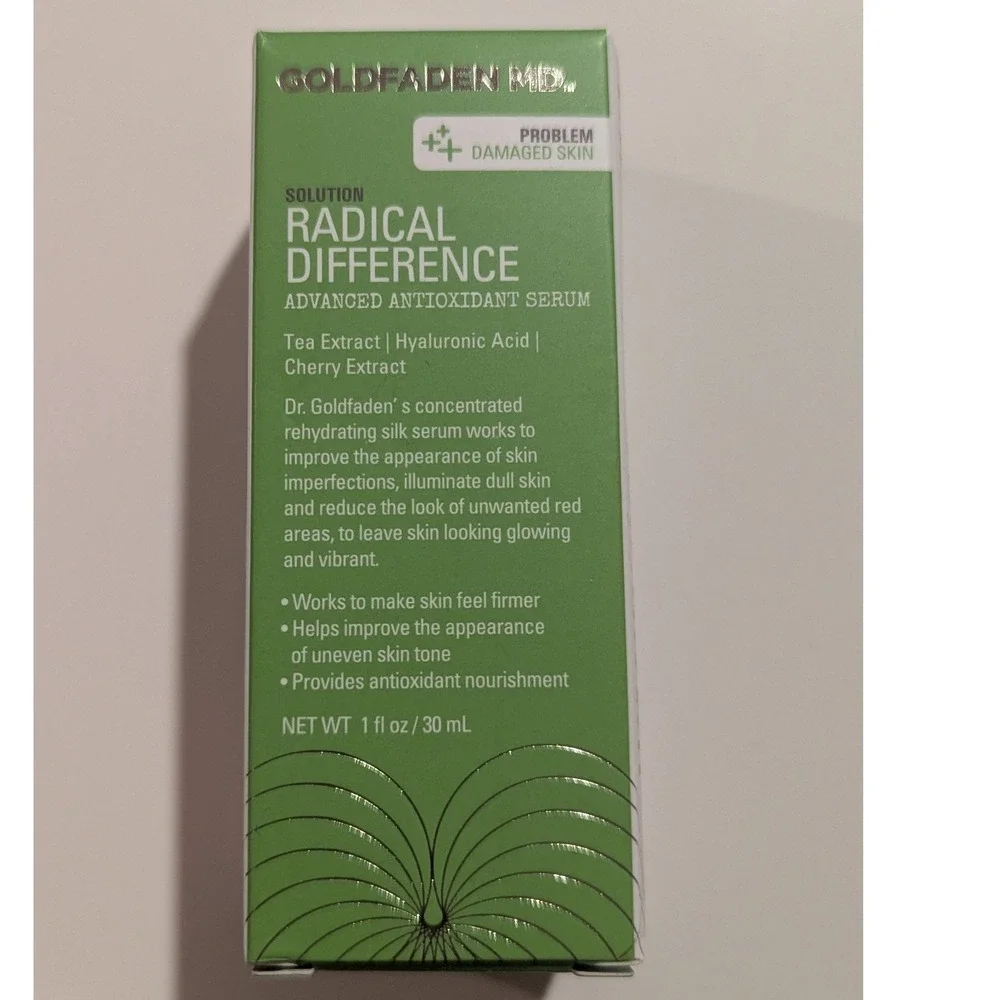 Goldfaden MD Radical Difference Advanced Antioxidant Serum 1oz 30ml New in Box